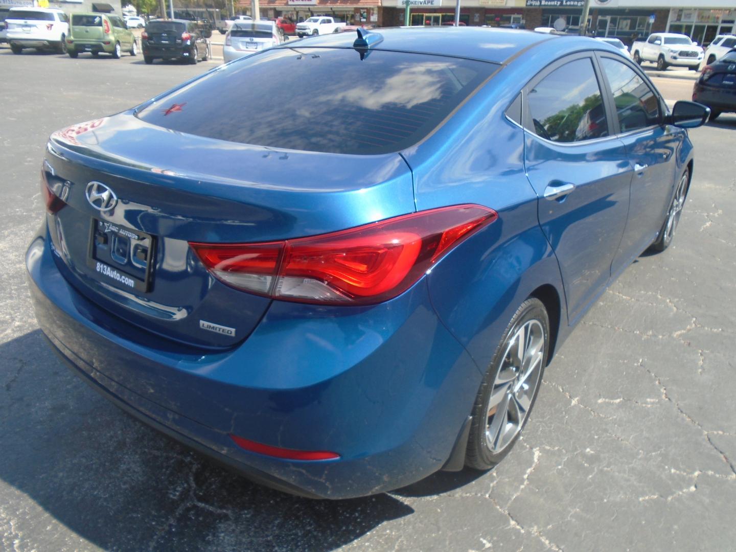 2015 Hyundai Elantra (KMHDH4AEXFU) , located at 6112 N Florida Avenue, Tampa, FL, 33604, (888) 521-5131, 27.954929, -82.459534 - Photo#2